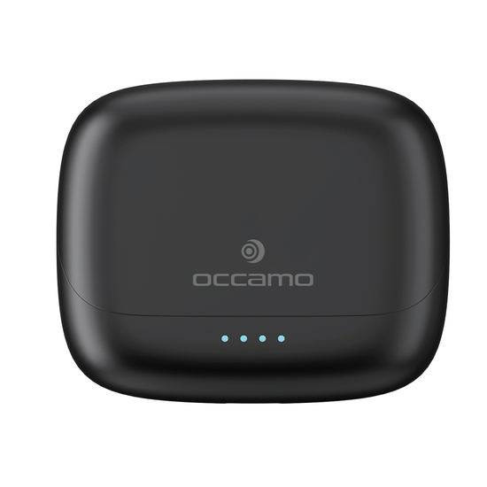 Nuove cuffie Bluetooth con traduzione AI Occamo DROPS PRO ANC custodia di ricarica BT 6.0 modalità gaming nere