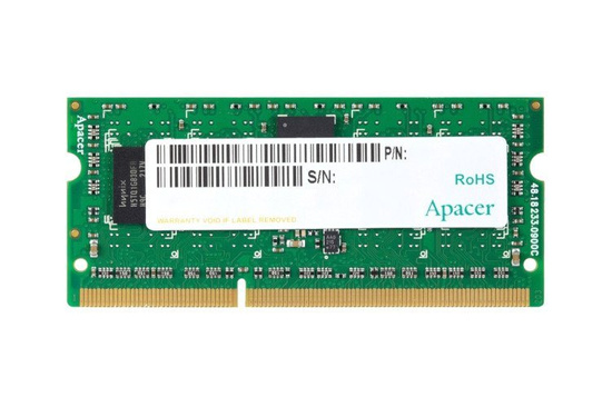 Nová paměť APACER 4GB DDR3 PC3-12800s 1600MHz SODIMM OEM CL11 RAM