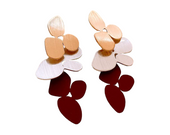 Pendientes Energía Rojos