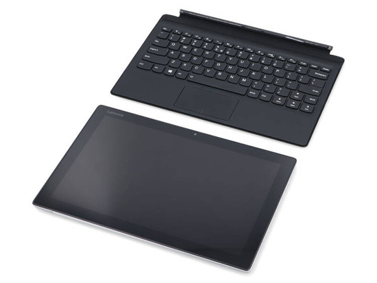 Tablet Lenovo MIIX 510-12iKB Intel Core i3-7100U 12.2'' 4GB 128GB SSD 1920x1080 Clase A- Plata Windows 10 Professional + Teclado