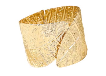 Armband Manschette Botanika Gold