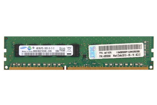 RAM Samsung 4GB DDR3 1333MHz PC3-10600E ECC DIMM paměti