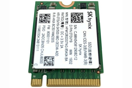 Disk SK Hynix BC511 256GB SSD M.2 2230 NVMe 0496FF