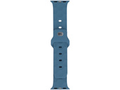 GlacierX Silicone Rhombille Denim Blue strap for Apple Watch 38/40/41mm Blue