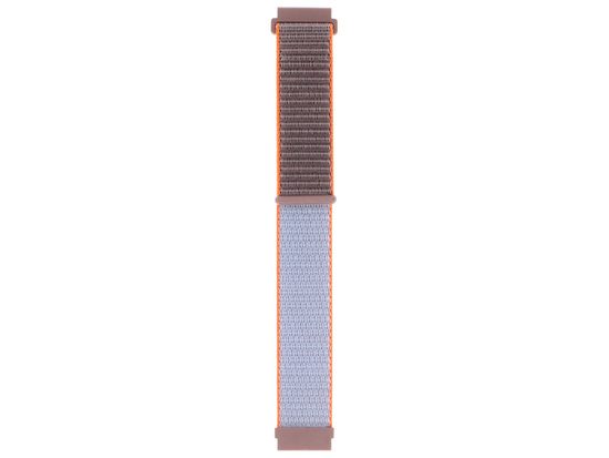 Nouveau bracelet pour smartwatch GlacierX Grip Strap Nylon Mountain Shadow Brun-gris 22mm