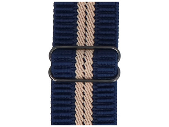 Nuovo cinturino GlacierX Nylon SlideLock Ocean Blue per Apple Watch 42/44/45/49mm Blu Navy