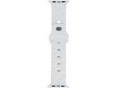 Cinturino per smartwatch GlacierX Silicone Rhombille White per Apple Watch 42/44/45/49mm Bianco