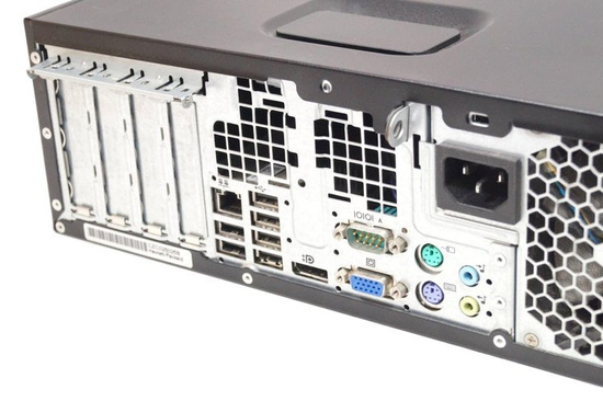 HP Elite 8100 SFF i7-860 4x2,8GHz 8GB 120GB SSD DVD NVS Windows 10 Home