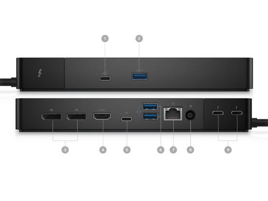 DELL Thunderbolt Dock WD22TB4 180W Docking Station