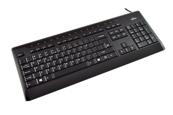 Branded Keyboard with PS/2 Connection Wired QWERTY MIX