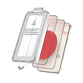 Новий Приватне скло Ekranowy Samuraj для Apple iPhone 15 Pro з рамкою Easy Fit | 2-Pack