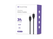 Nouveau câble Encore Energy USB-C Lightning 3A câble PD 27W pour la charge et le transfert de données 100 cm noir EE40-CL