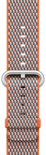 Original Apple Watch Woven Nylon Spicy Orange 38mm Strap dans un emballage scellé