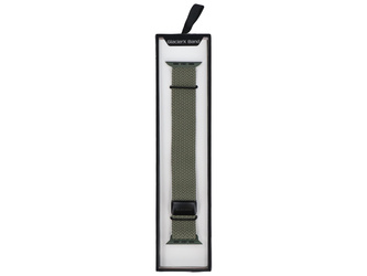 Nuovo cinturino GlacierX con fibbia magnetica intrecciata Dark Olive per Apple Watch 42/44/45/49mm Oliva
