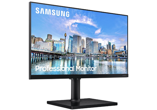 Monitor Samsung LF24T450FQR 24" LED 1920x1080 DisplayPort černý Třída A