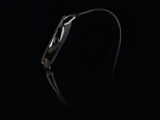 New Smartwatch GlacierX Sphere Black + Mesh bracelet + Protective film