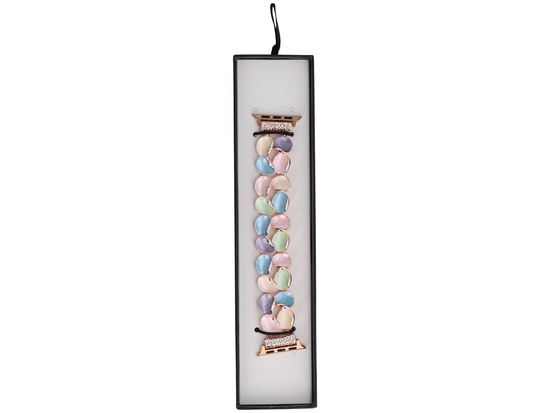 New GlacierX Gleam Petals Stretch Bracelet Cotton Candy for Apple Watch 38/40/41mm Pastel