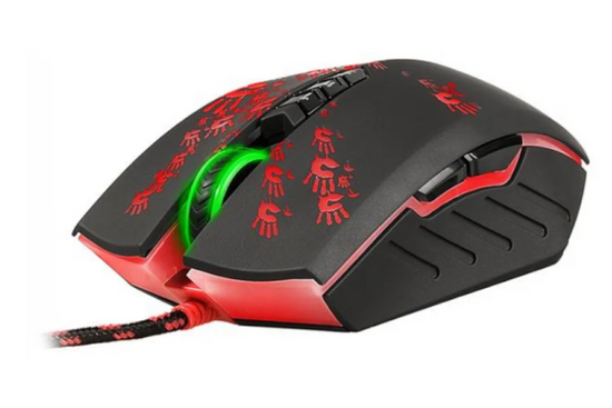 Nuovo Mouse A4Tech Bloody Blazing A60 6200DPI USB Cablato A4TMYS45084