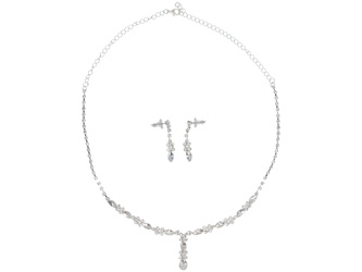 Completo di gioielli Sogno Set Argento Collana + orecchini