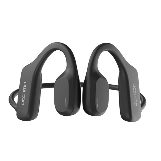 New Waterproof Bluetooth Headphones with Bone Conduction Occamo SwimBeat for Swimming Pool IP68 Black