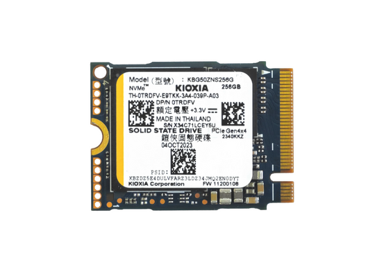 Toshiba Kioxia BG5 Series 256GB SSD KBG50ZNS256G NVMe M.2 2230 PCI-E drive