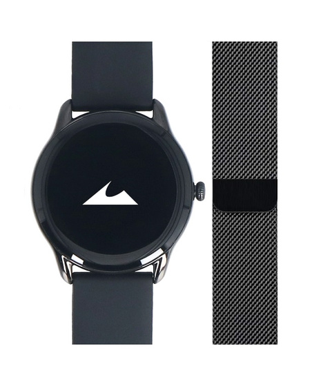 Nuovo Smartwatch GlacierX Sphere Black + Bracciale in rete GX-SC36 BM