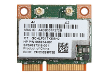 HP WiFi WLAN Card 697316-001 MiniPCI-E