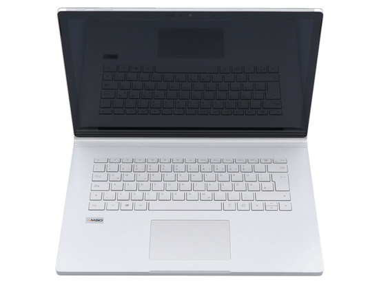 Microsoft Surface Book 2 Touch i7-8650U 16GB 512GB SSD 13.5" 3000x2000 Argent Classe A- Windows 11 Professionnel