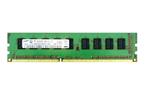 RAM Samsung 2GB DDR3 1333MHz PC3-10600E ECC DIMM paměti