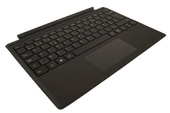Teclado Microsoft Type Cover para Surface Pro 1725 Negro QWERTY + Stickers