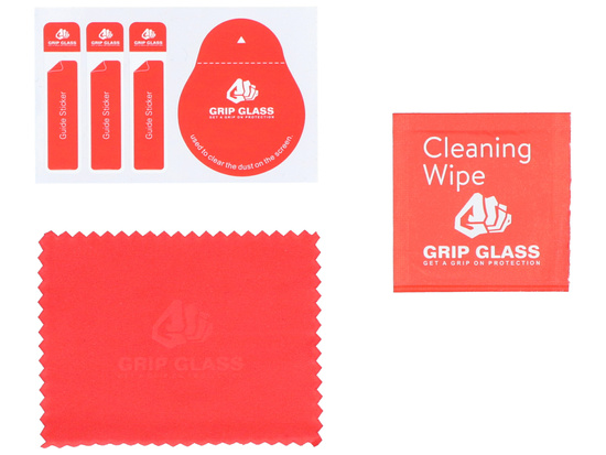 New Grip Glass Ultra Tempered Glass for Apple iPhone 15/16 with installation frame 2pcs