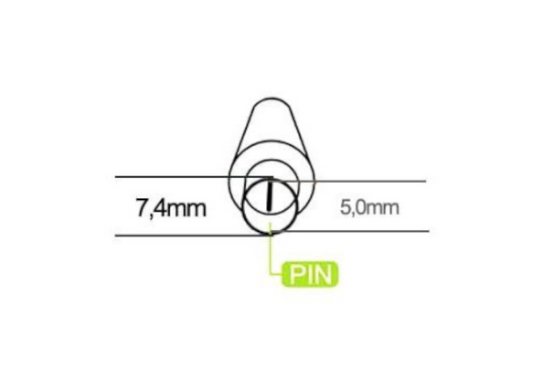 Оригінальний адаптер живлення Dell AC 45W 19.5V 2.31A 7,4x5,0mm LA45NS0-00