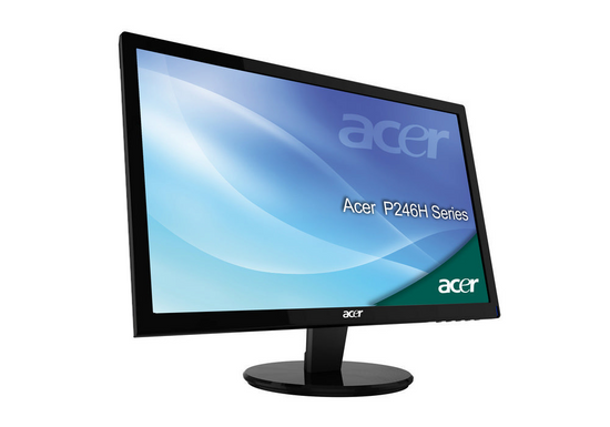 Acer P246H 24" LED 1920x1080 DVI D-SUB Klasse A Monitor
