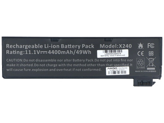 Nová baterie pro Lenovo ThinkPad T440 T450 T460 T550 W550s X240 X250 L450 L460 49Wh 11.1V 4400mAh X240