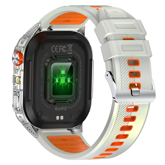 Nový chytrý hodinky GlacierX Racer Grey GX-RS70A