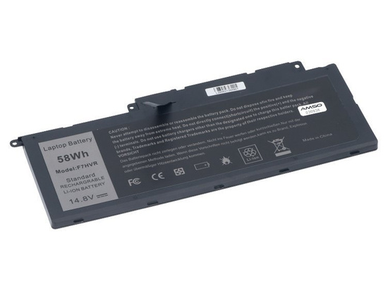 Nová baterie pro Dell Inspiron 7746 7736 7537 58Wh 14.8V 3900mAh F7HVR