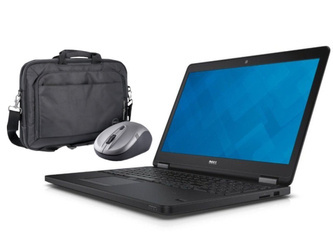 Nuovo disco rigido Dell Latitude E5250 i5-5300U 8GB 240GB SSD 1366x768 Classe A Windows 10 Home Borsa + Mouse