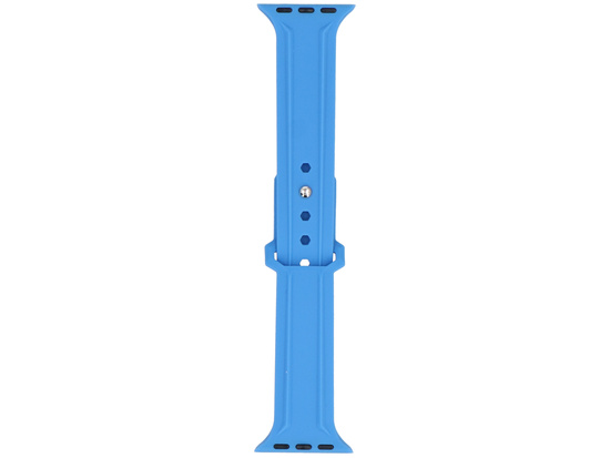Nuova fascia per smartwatch GlacierX Silicone Synthwave Cornflower Blue per Apple Watch 38/40/41mm Blu