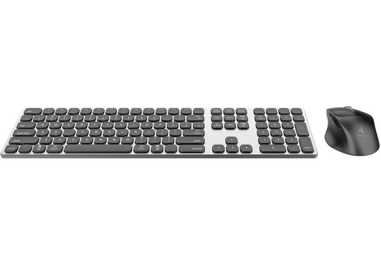 New Premium Office Set Triadyn DESPINA Keyboard BESTLA Aluminum QWERTY and Mouse GANYMEDE PRO 1600 DPI For Home Office