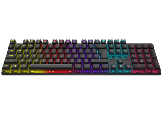 Nuevo Teclado Mecánico para Juegos Triadyn PLAY TAYGETE RGB Anti-Ghosting Interruptores Rojos para Jugadores