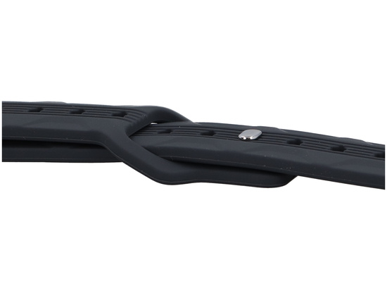 Bracelet pour smartwatch GlacierX Silicone Wave Anthracite Grey pour Apple Watch 42/44/45/49mm Anthracite