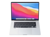 Apple MacBook Pro 16" A2141 2019 Silver i7-9750H 32GB 512GB SSD 3072x1920 AMD Radeon Pro 5300M Class A- MacOS Big Sur