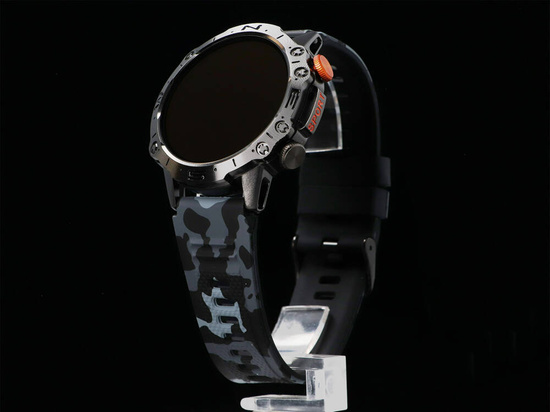 New Smartwatch GlacierX Tactical Black Camo