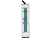 New strap for smartwatch GlacierX Silicone Textured Clover Green for Apple Watch 38/40/41mm Green