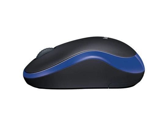 Nouvelle Souris Logitech M185 Sans Fil Noir-Bleu NANO USB