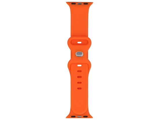 Nuovo cinturino per smartwatch GlacierX Silicone Pin&Loop Band Coral Sprinkle per Apple Watch 38/40/41mm Corallo Arancione