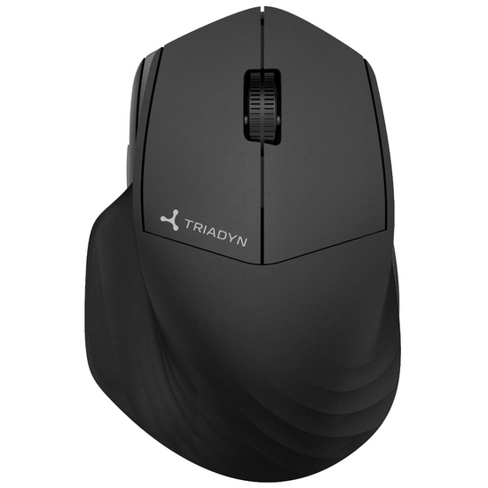 Nová bezdrátová kancelářská myš Triadyn GREIP 2.4GHz 1600DPI černá