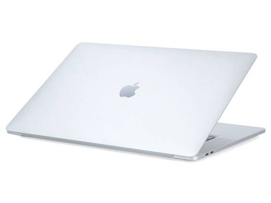 Apple MacBook Pro 15" A1990 2019 Silber i9-9880H 16GB 512GB SSD 2880x1800 AMD Radeon Pro 560X Klasse A- MacOS Big Sur QWERTY PL