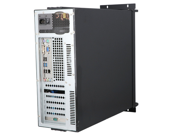 Desktop Computer Tower Rack i7-3770 4x3.4GHz 16GB | 480GB SSD | ASUS P8B75-V | W10P l GTX 1650 4GB + EIZO EV2450