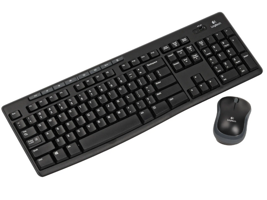 Neues kabelloses Logitech Combo MK270 Set Tastatur + Maus